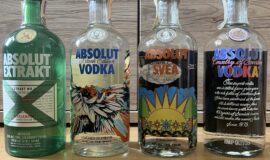 37 ks zbierka Absolut Vodka 0,7l