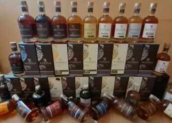 Gold Cock whisky zbierka