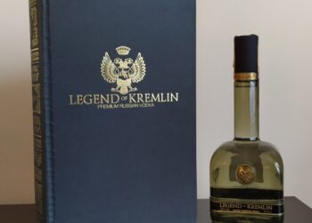 Legend of Kremlin Premium Vodka 0,7l 40% – ťažko zohnateľný