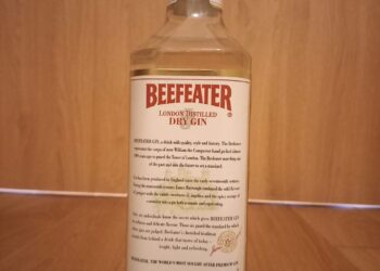 Beefeater London Dry Gin 1L – 47 % (90. roky, duty free verzia)